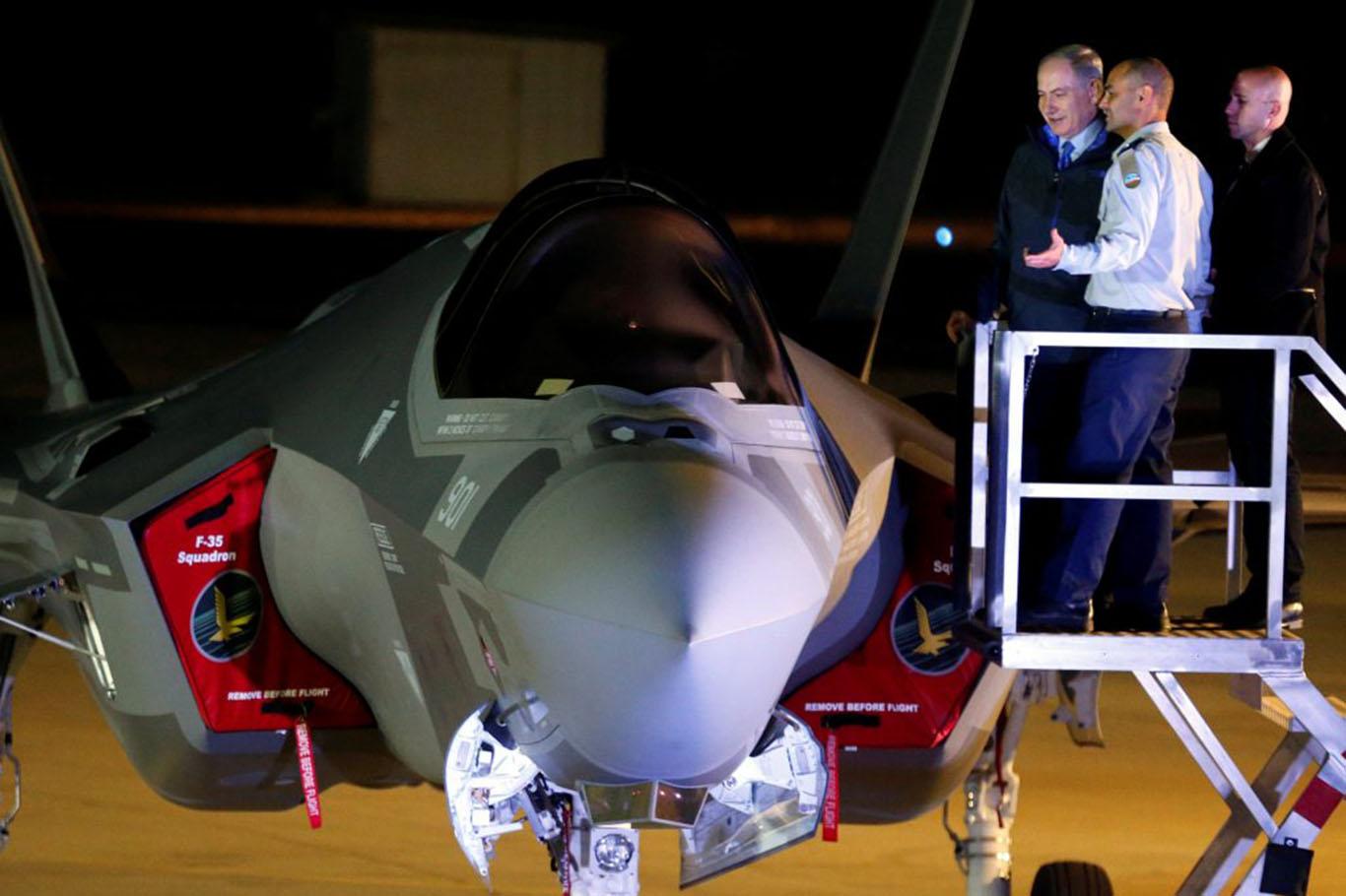 Siyonistler Suriye'ye saldırıda F-35 kullandı